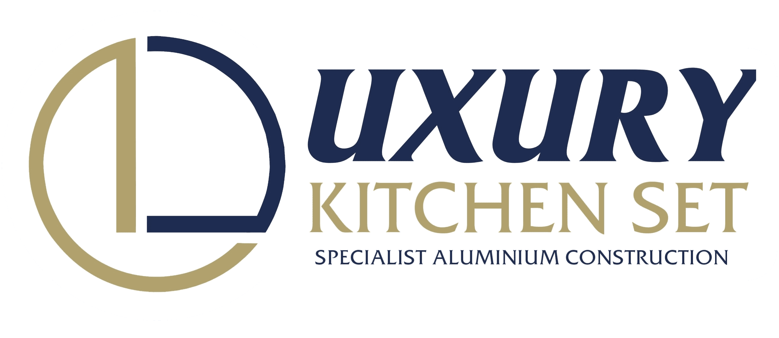 luxury kitchen set